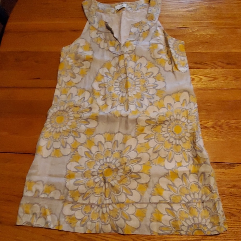Loft patterned beach dress